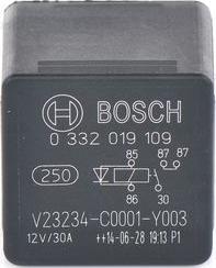BOSCH 0 332 019 109 - Relay, main current onlydrive.pro