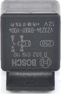 BOSCH 0 332 019 110 - Relay, fuel pump onlydrive.pro