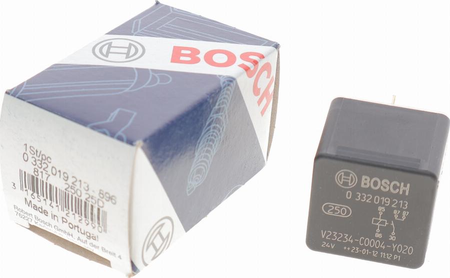 BOSCH 0 332 019 213 - Rele, työvirta onlydrive.pro