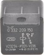 BOSCH 0 332 209 150 - Relay, cold start control onlydrive.pro
