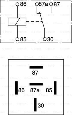 BOSCH 0 332 209 150 - Relay, cold start control onlydrive.pro