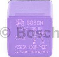 BOSCH 0 332 209 151 - Relay, main current onlydrive.pro