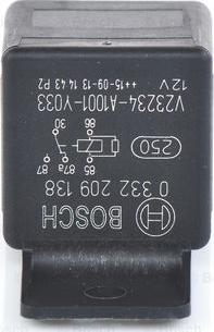 BOSCH 0 332 209 138 - Relay, main current onlydrive.pro