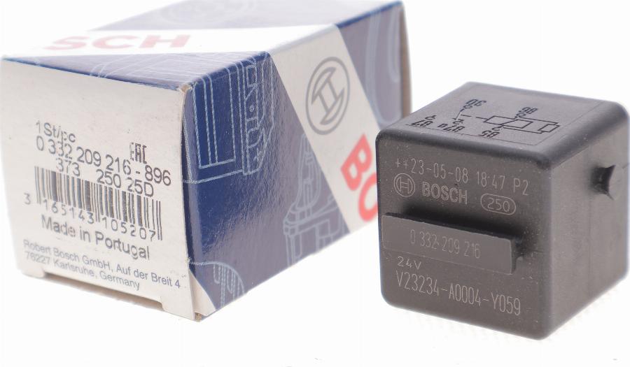 BOSCH 0 332 209 216 - Relay, horn onlydrive.pro