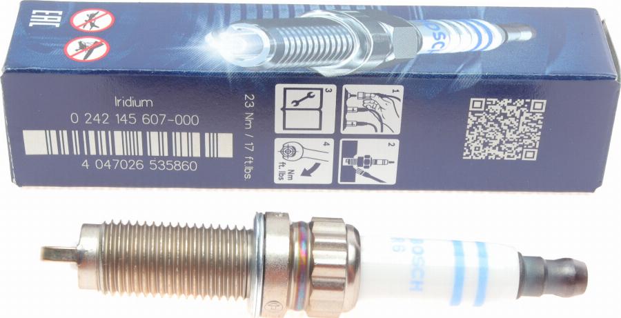 BOSCH 0 242 145 607 - Spark Plug onlydrive.pro