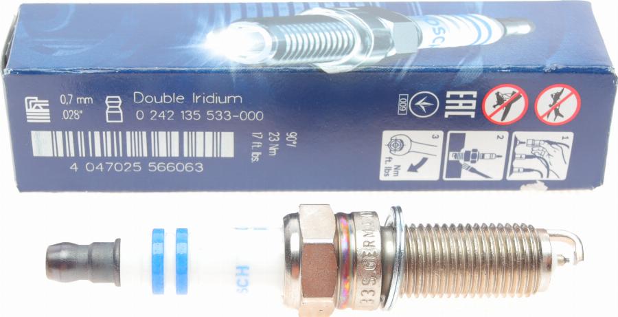 BOSCH 0 242 135 533 - Spark Plug onlydrive.pro