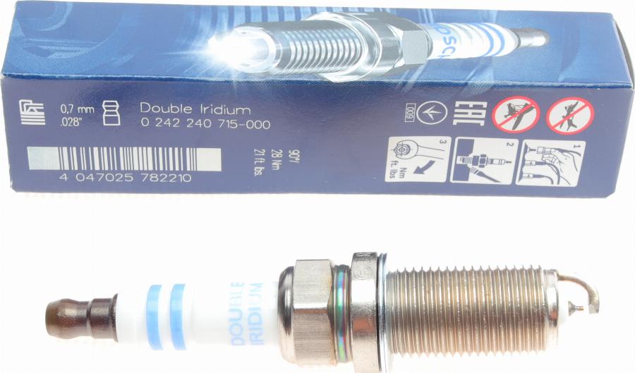 BOSCH 0 242 240 715 - Spark Plug onlydrive.pro