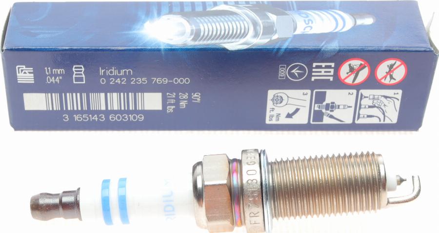 BOSCH 0 242 235 769 - Spark Plug onlydrive.pro