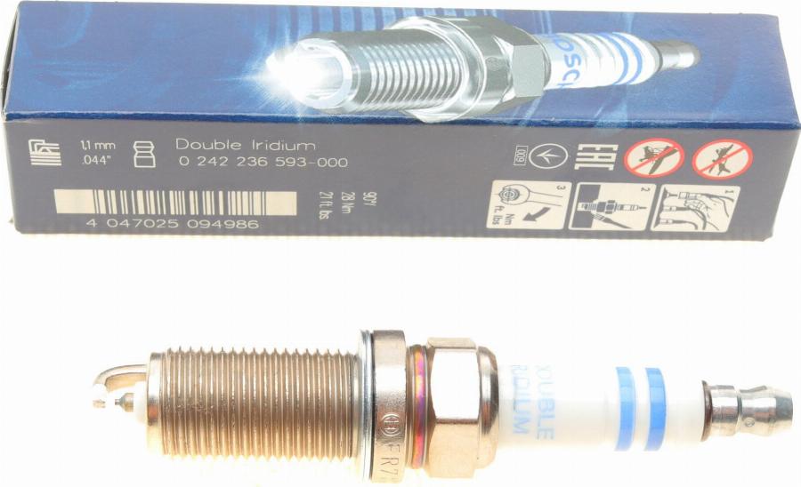 BOSCH 0 242 236 593 - Spark Plug onlydrive.pro