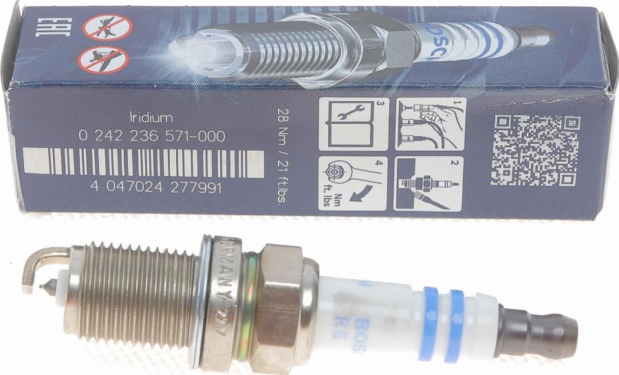 BOSCH 0 242 236 571 - Spark Plug onlydrive.pro