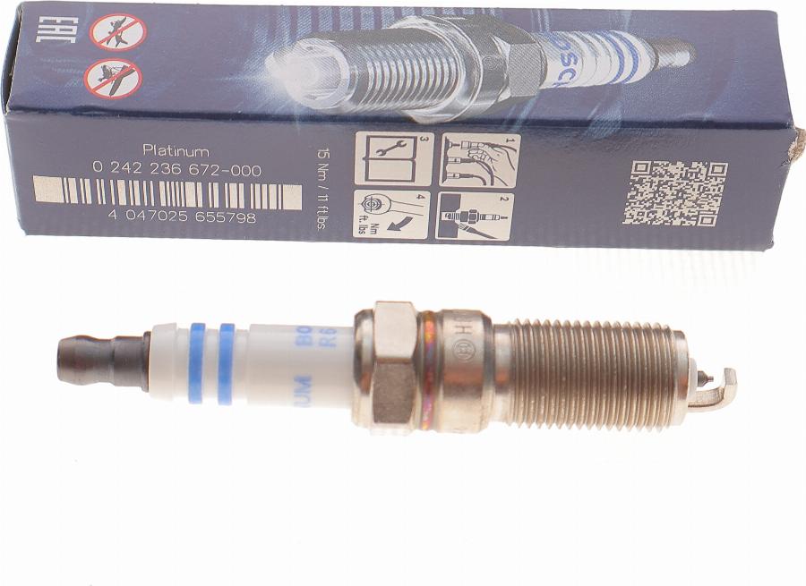 BOSCH 0 242 236 672 - Spark Plug onlydrive.pro