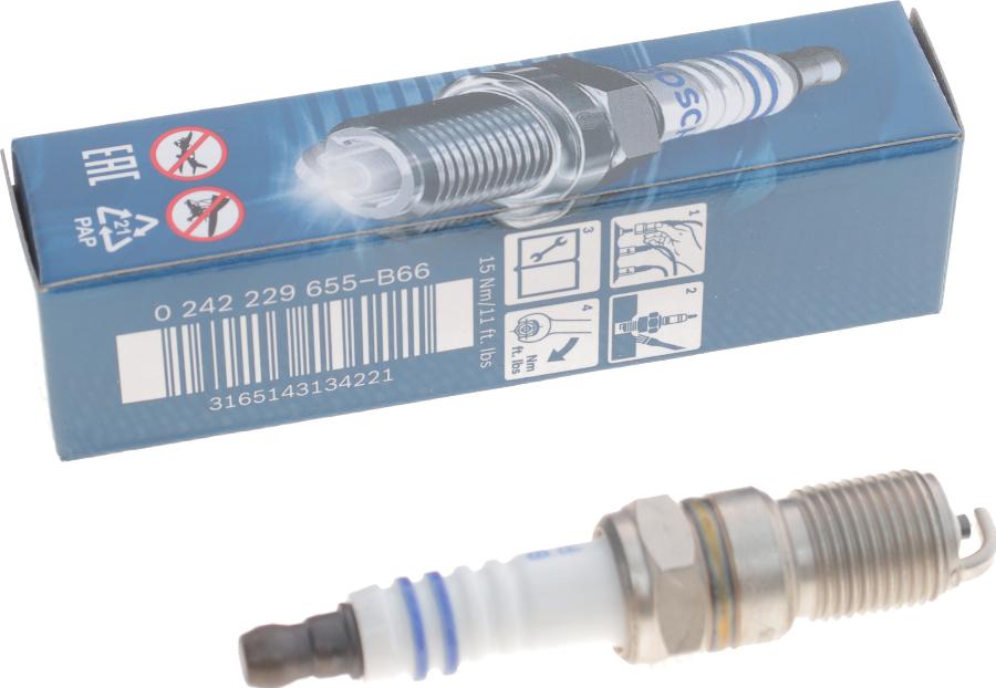 BOSCH 0 242 229 655 - Spark Plug onlydrive.pro