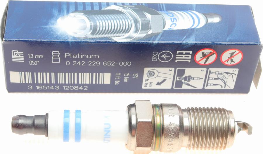 BOSCH 0 242 229 652 - Spark Plug onlydrive.pro