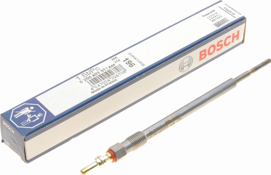 BOSCH 0 250 403 011 - Hehkutulppa onlydrive.pro