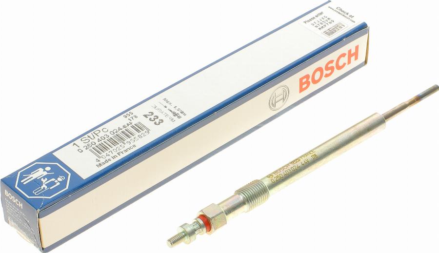 BOSCH 0 250 403 024 - Hehkutulppa onlydrive.pro