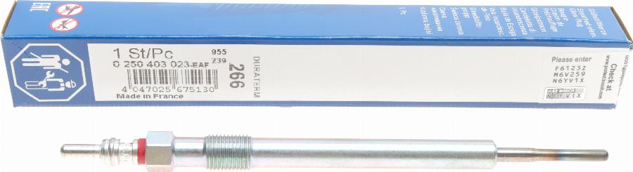 BOSCH 0 250 403 023 - Glow Plug onlydrive.pro