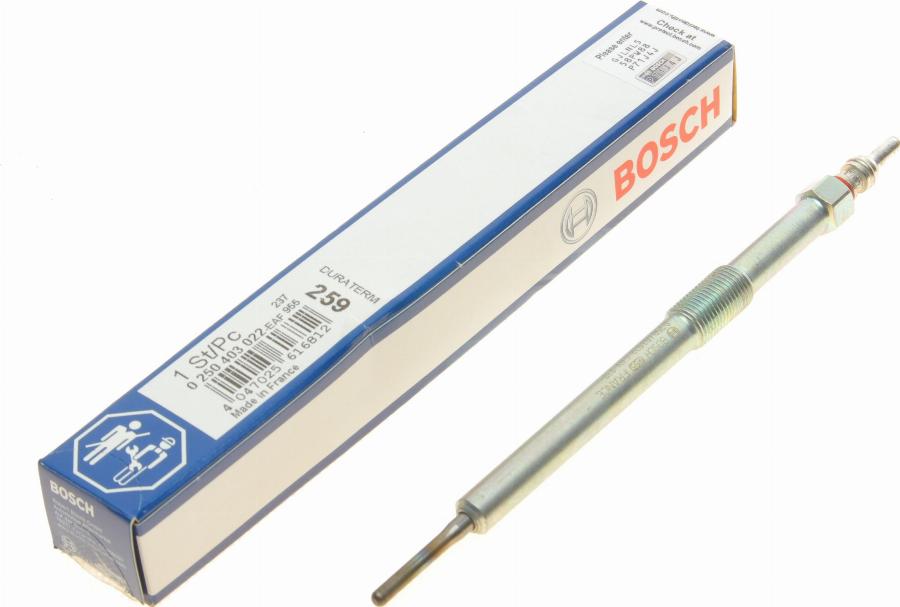 BOSCH 0 250 403 022 - Glow Plug onlydrive.pro