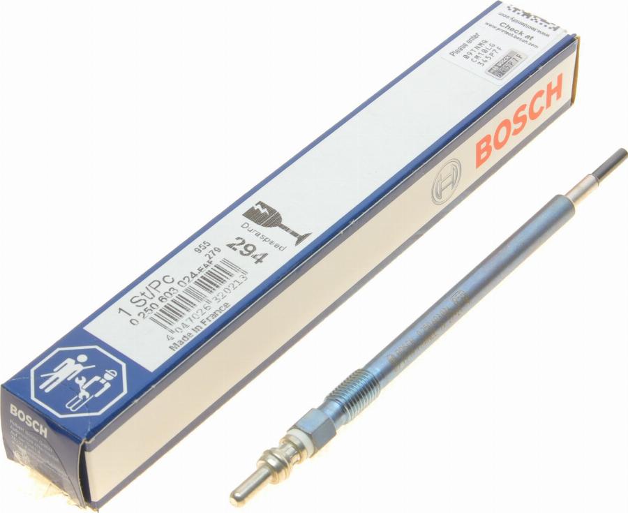 BOSCH 0 250 603 024 - Hehkutulppa onlydrive.pro