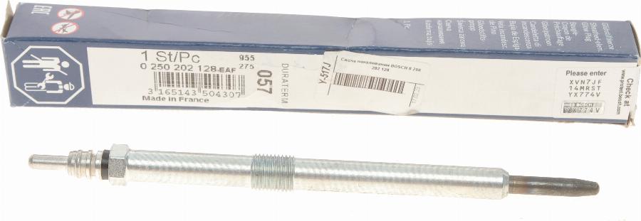 BOSCH 0 250 202 128 - Glow Plug onlydrive.pro