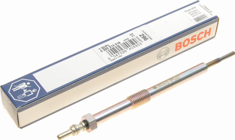 BOSCH 0 250 213 016 - Hõõgküünal onlydrive.pro