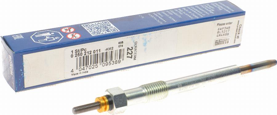 BOSCH 0 250 212 011 - Glow Plug onlydrive.pro