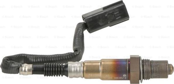 BOSCH 0 258 986 684 - Oxygen, Lambda Sensor onlydrive.pro