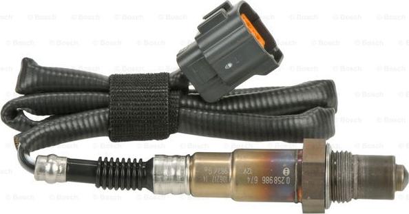 BOSCH 0 258 986 674 - Oxygen, Lambda Sensor onlydrive.pro