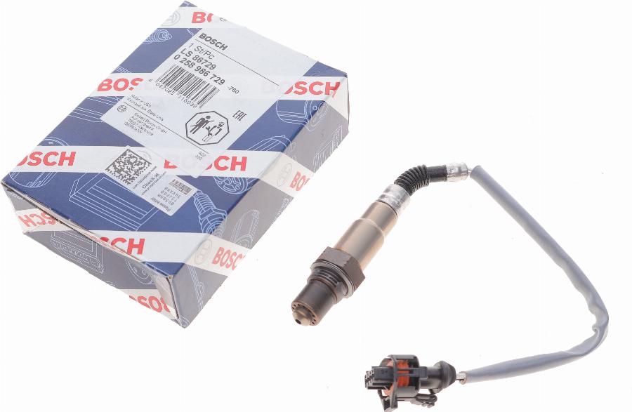 BOSCH 0 258 986 729 - Lambdatunnistin onlydrive.pro