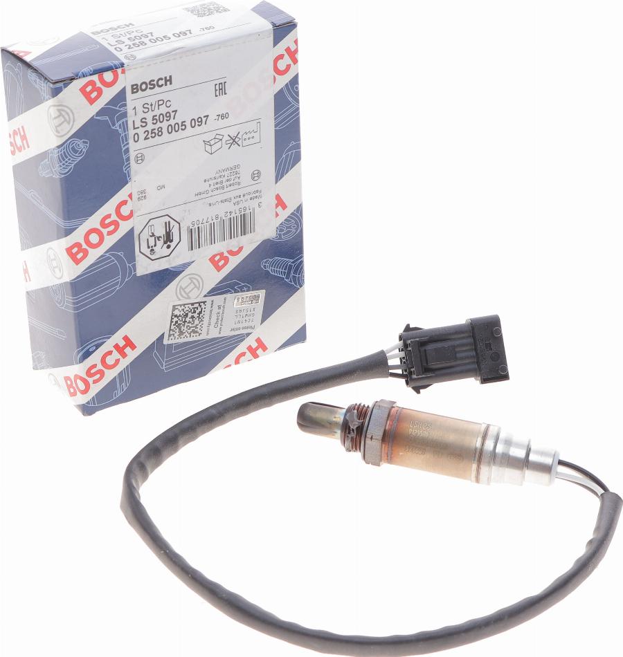 BOSCH 0 258 005 097 - Lambda andur onlydrive.pro