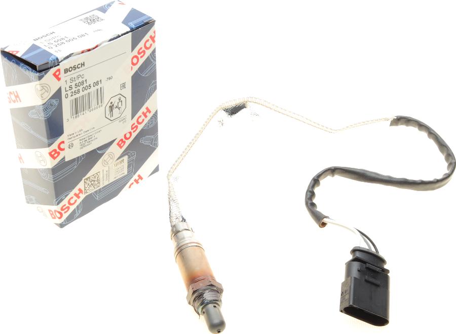 BOSCH 0 258 005 081 - Lambda andur onlydrive.pro