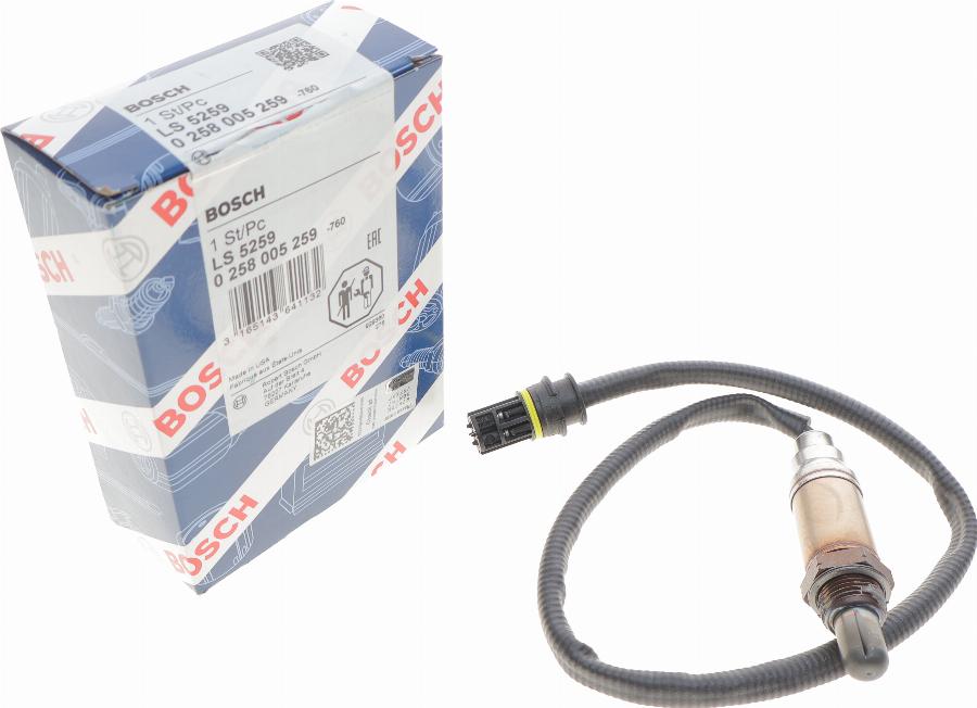 BOSCH 0 258 005 259 - Lambda zonde onlydrive.pro