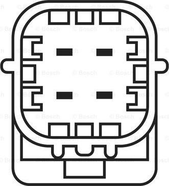 BOSCH 0 258 006 513 - Lambda zonde onlydrive.pro