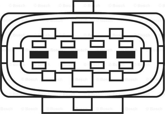 BOSCH 0 258 006 758 - Oxygen, Lambda Sensor onlydrive.pro