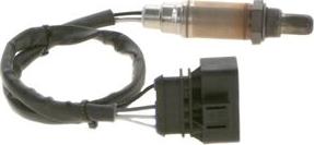 BOSCH 0 258 003 542 - Oxygen, Lambda Sensor onlydrive.pro