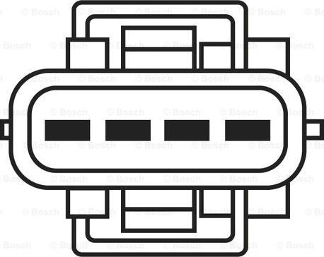 BOSCH 0 258 003 672 - Oxygen, Lambda Sensor onlydrive.pro