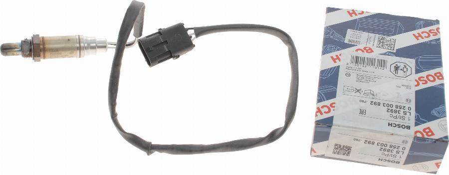 BOSCH 0 258 003 892 - Oxygen, Lambda Sensor onlydrive.pro