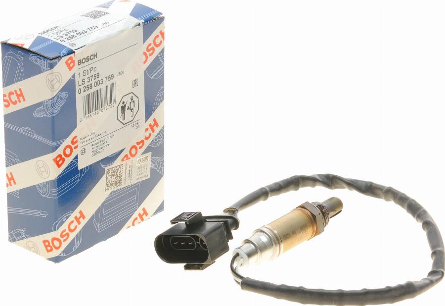 BOSCH 0 258 003 759 - Lambda jutiklis onlydrive.pro