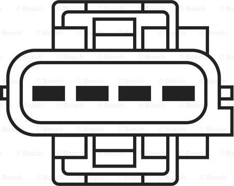 BOSCH 0 258 003 716 - Oxygen, Lambda Sensor onlydrive.pro