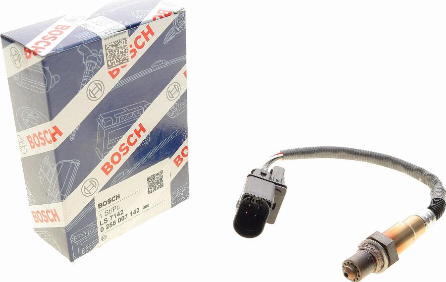 BOSCH 0 258 007 142 - Oxygen, Lambda Sensor onlydrive.pro