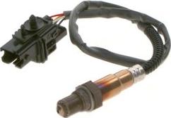 BOSCH 0 258 007 332 - Oxygen, Lambda Sensor onlydrive.pro