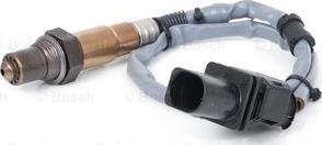 BOSCH 0 258 017 491 - Oxygen, Lambda Sensor onlydrive.pro