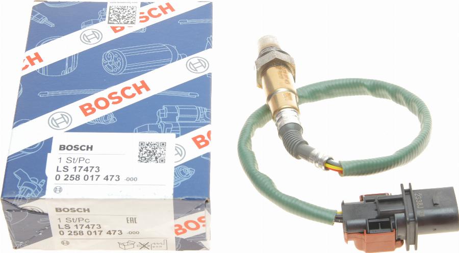 BOSCH 0 258 017 473 - Lambda jutiklis onlydrive.pro