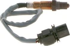 BOSCH 0 258 017 093 - Oxygen, Lambda Sensor onlydrive.pro