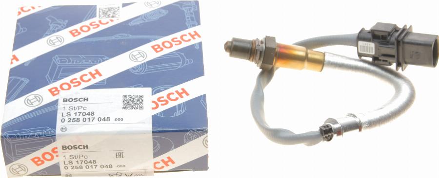 BOSCH 0 258 017 048 - Lambda jutiklis onlydrive.pro