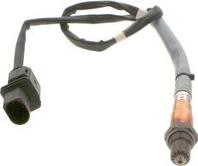 BOSCH 0 258 017 001 - Oxygen, Lambda Sensor onlydrive.pro