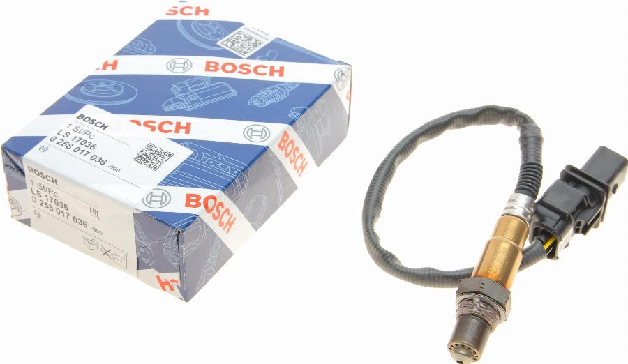 BOSCH 0 258 017 036 - Lambdatunnistin onlydrive.pro