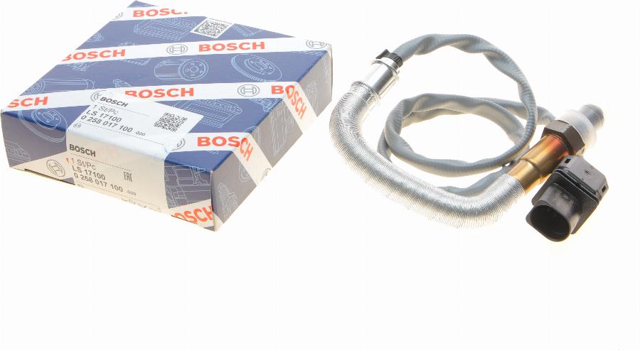 BOSCH 0 258 017 100 - Lambda jutiklis onlydrive.pro