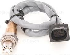 BOSCH 0 258 017 391 - Oxygen, Lambda Sensor onlydrive.pro