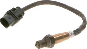 BOSCH 0 258 017 339 - Oxygen, Lambda Sensor onlydrive.pro