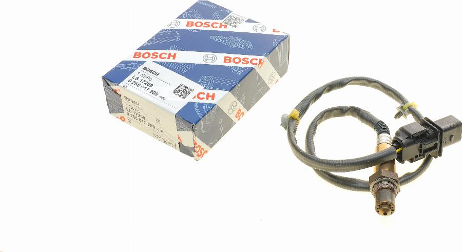 BOSCH 0 258 017 209 - Lambda jutiklis onlydrive.pro